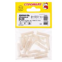 Дюбель нейлоновый распорный 6х30 (17 шт)