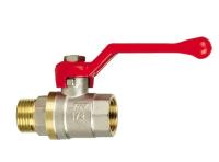 Кран шаровый 3/4" в/н ручка (красная) JIF 352 NB (10/80)